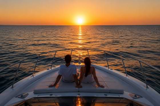 Crucero al atardecer